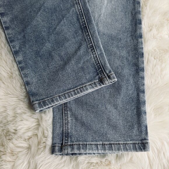 Nicole Miller Soho High Rise Ankle Slim Jeans 10 (31x26) Blue Stretch Womens - Picture 7 of 9